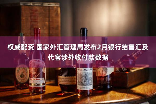 权威配资 国家外汇管理局发布2月银行结售汇及代客涉外收付款数据