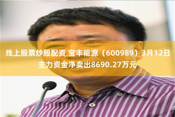 线上股票炒股配资 宝丰能源（600989）3月12日主力资金净卖出8690.27万元