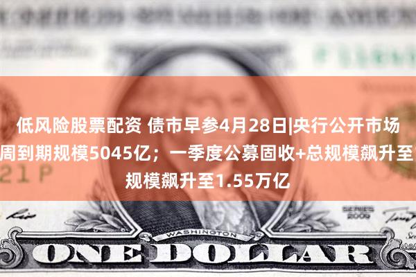 低风险股票配资 债市早参4月28日|央行公开市场逆回购本周到期规模5045亿；一季度公募固收+总规模飙升至1.55万亿