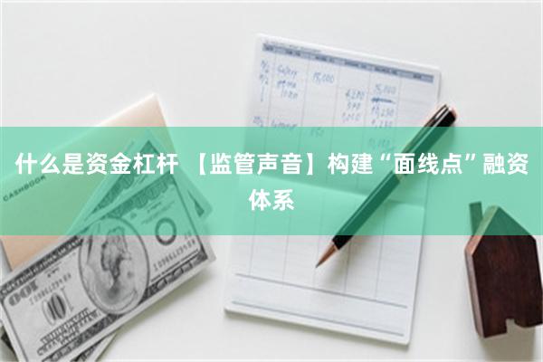 什么是资金杠杆 【监管声音】构建“面线点”融资体系